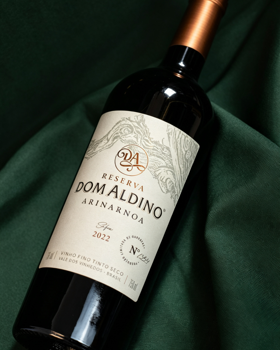 Garrafa Arinarnoa Reserva, Dom Aldino
