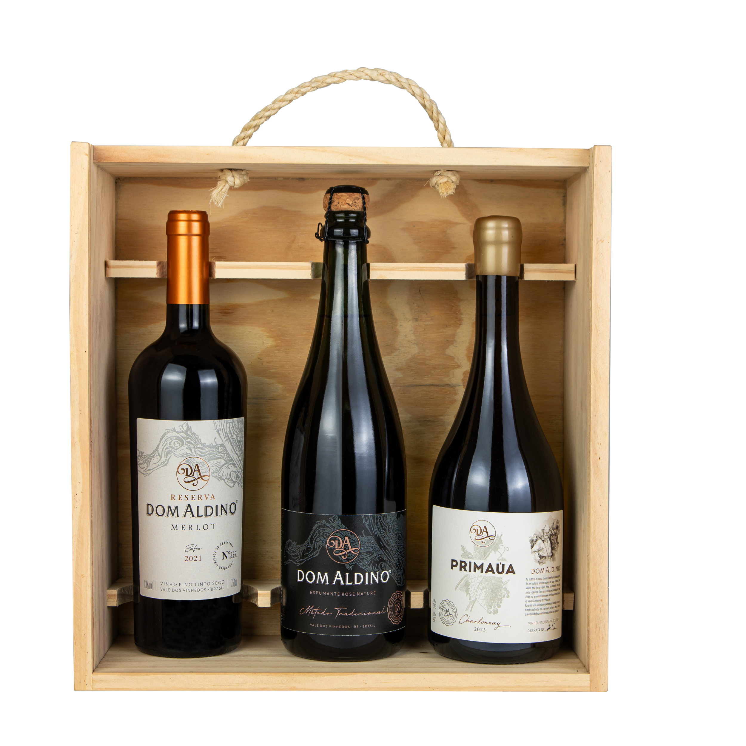 Seleção Noites Memoráveis - Primaúa - Merlot - Rosé Nature