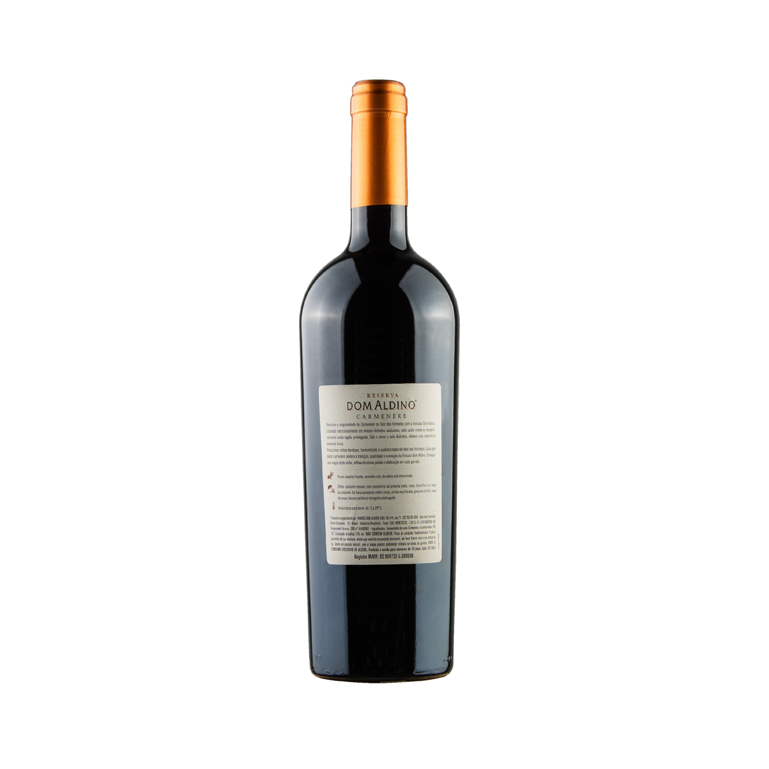 Dom Aldino Reserva Carmenére Safra 2022 750ml - Imagem 2