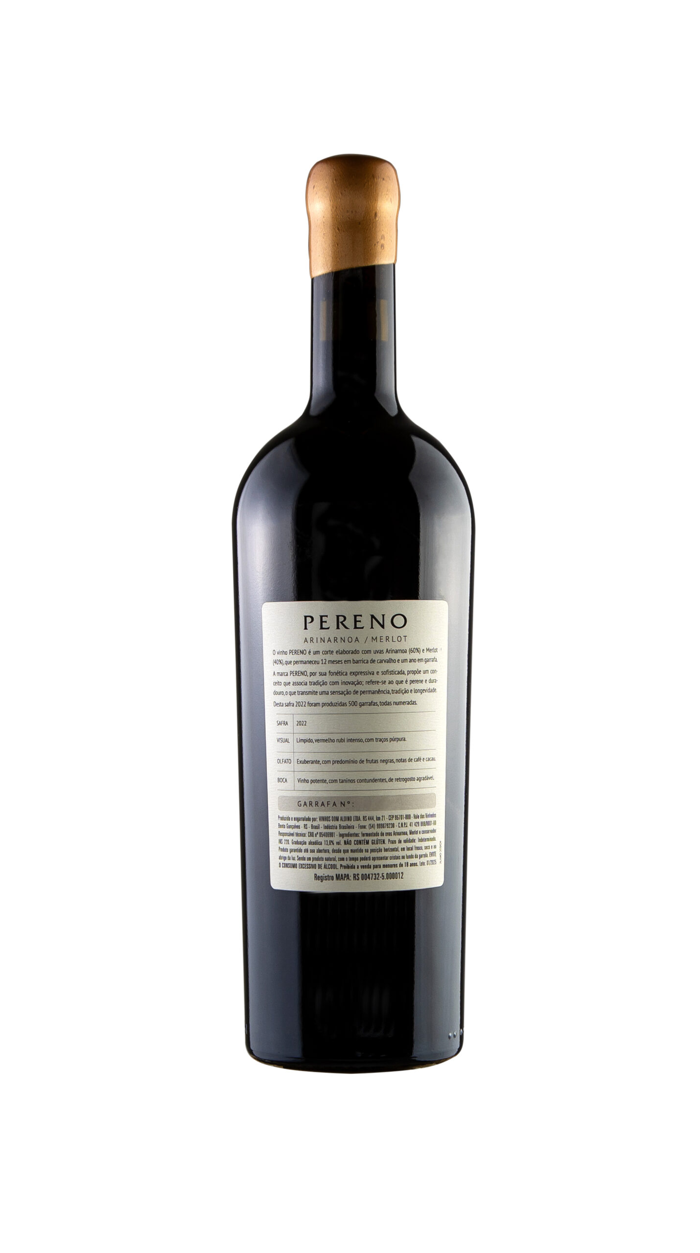 Dom Aldino Pereno Arinarnoa / Merlot - Imagem 2