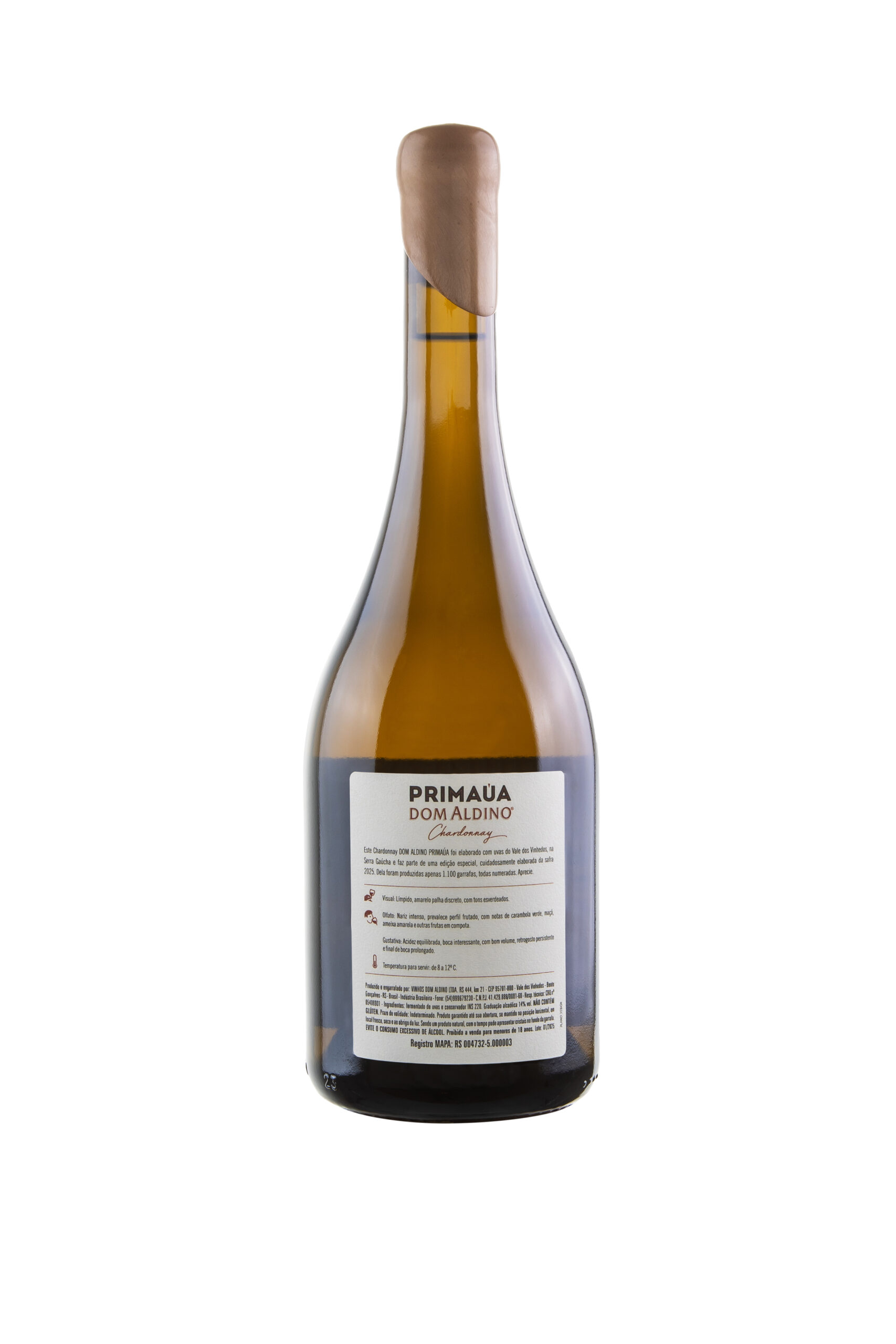 Dom Aldino PRIMAÚA Chardonnay Safra 2025 750ml - Imagem 2